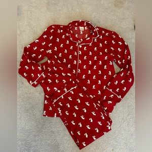 Disney Mickey Mouse flannel pajamas, never worn size small Men’s